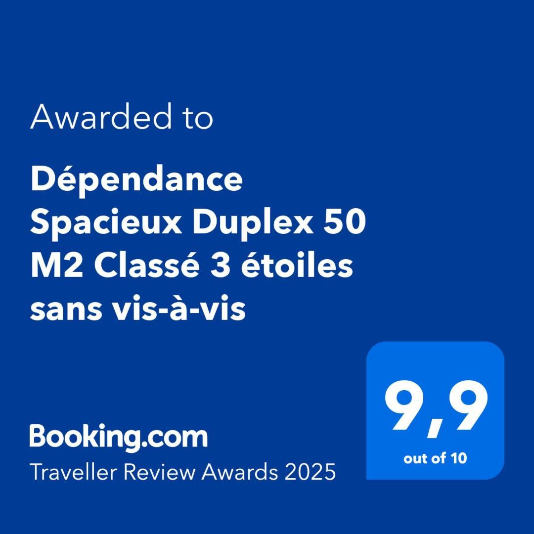 Spacieuse Dependance Duplex 50 M2 Classe 3 Etoiles Sans Vis-A-Vis Греу-ле-Бен Екстер'єр фото